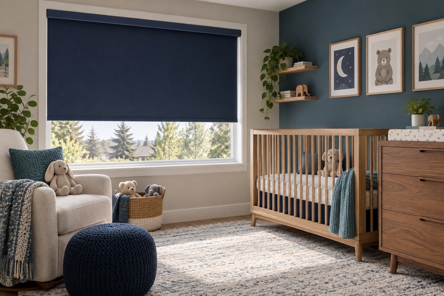 Motorized Blinds and Child Safety for an Edmonton home